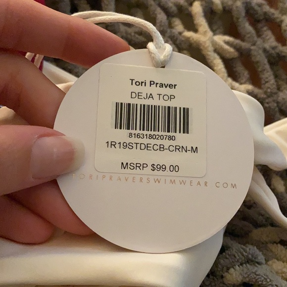 Tori Praver colorblock bikini top - Picture 3 of 3